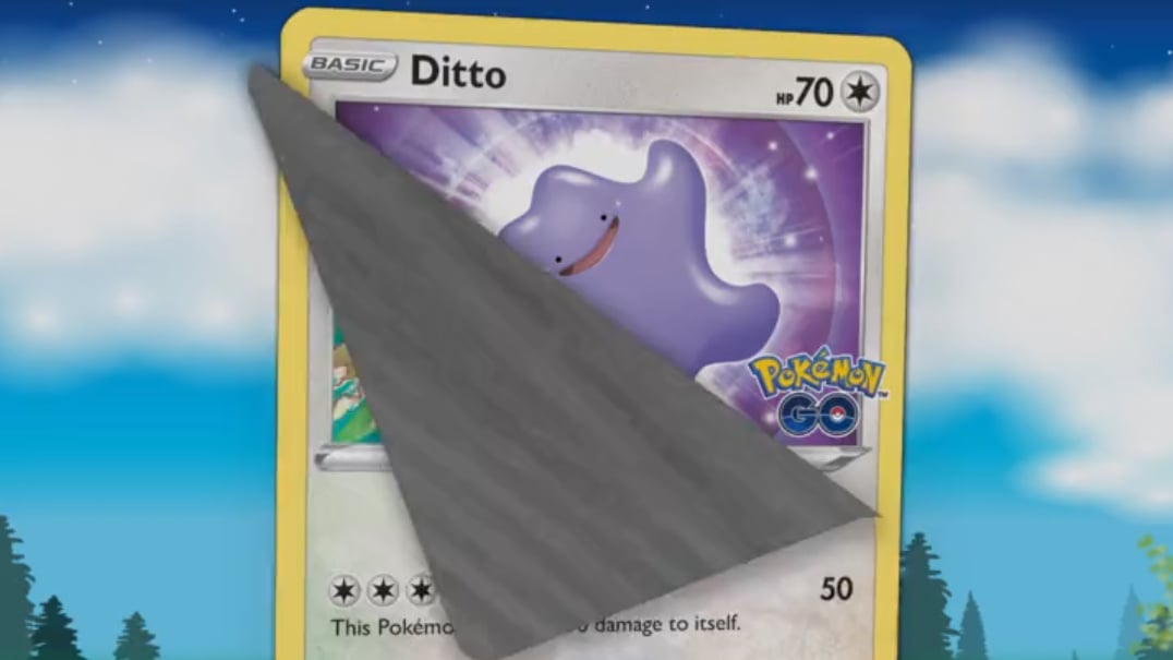 New Way To Encounter Ditto Revealed In Pokémon TCG - Pokémon GO