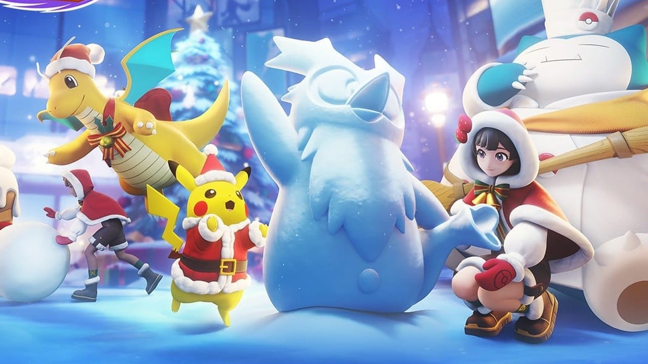 Pokémon UNITE' holiday update adds Dragonite and festive outfits