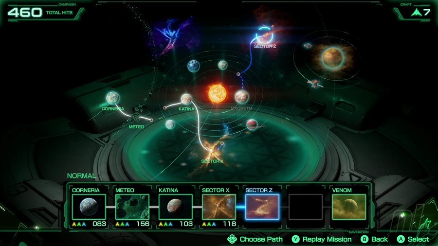 Sector X in Star Fox on Switch 2
