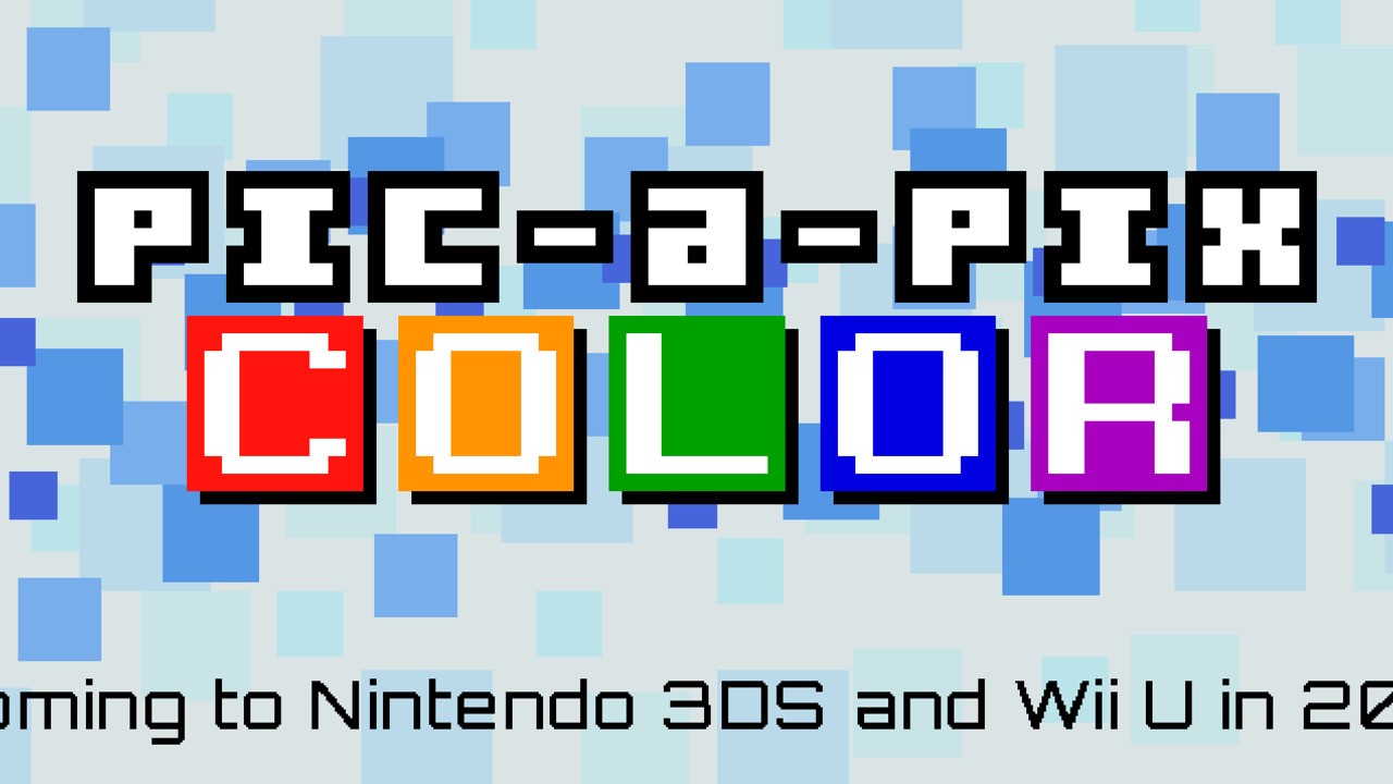 Pic-a-Pix カラーが Wii U と 3DS のピクロス スタイルのチャレンジを明るくします