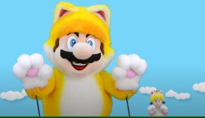 The Cat Mario Show Is Back, Showing Off Bowser's Fury (And BIG Cat Mario)