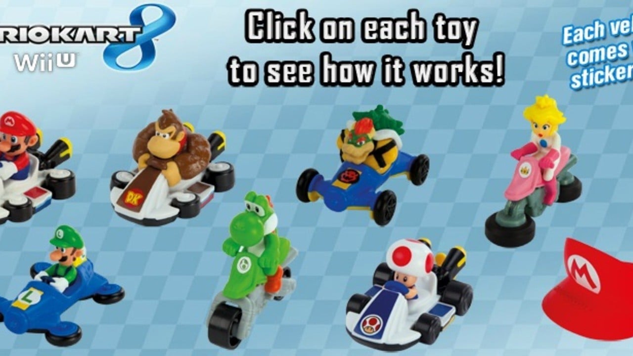 Australian McDonald's Now Offering Mario Kart 8 Toys In Happy Meals