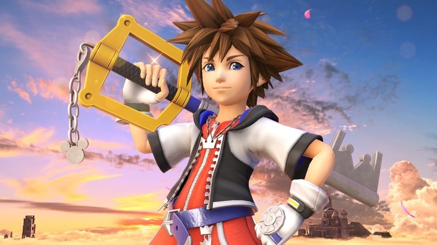 Sora vu dans Super Smash Bros.  Ultime