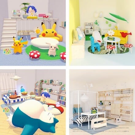 Pokémon Pokopia IKEA