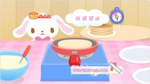 Make pancakes for the bunnies!