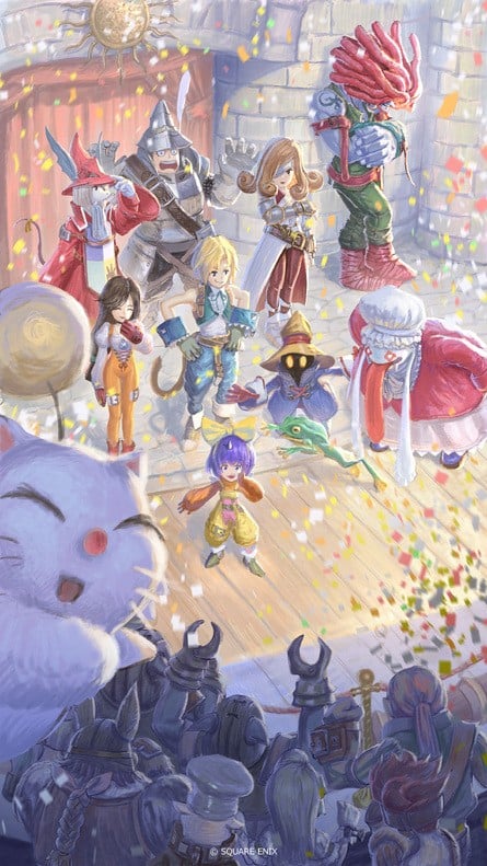 Final Fantasy IX calendar blank