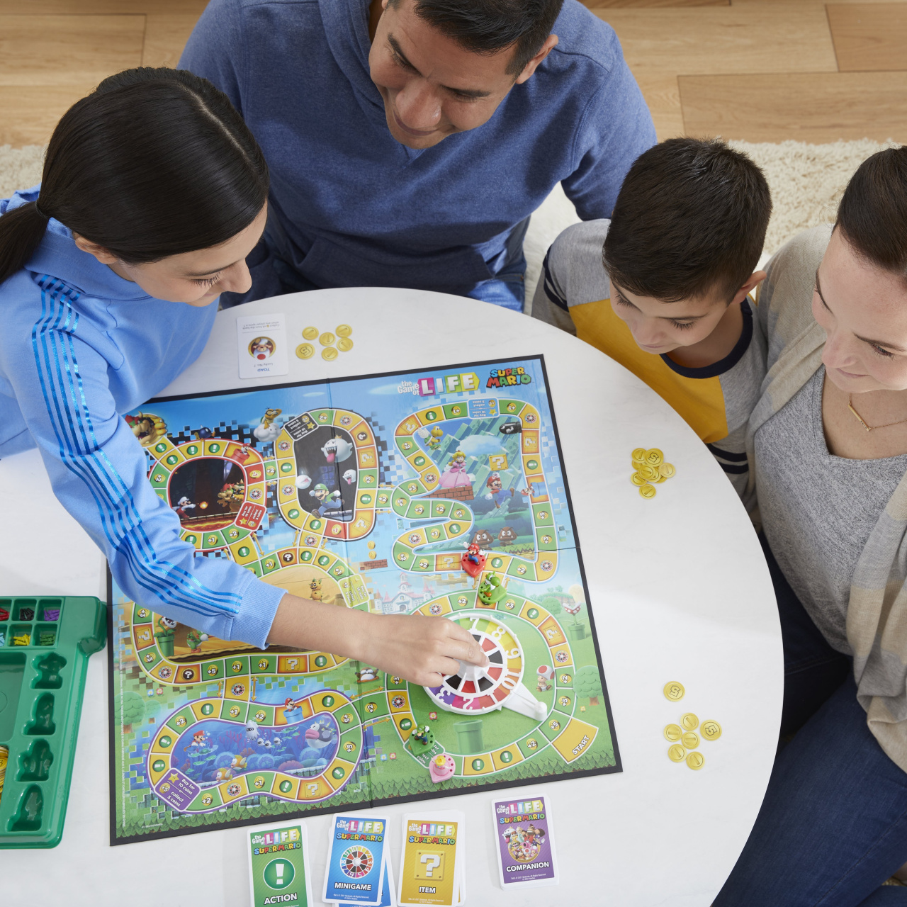 The Game of Life: Super Mario Edition's About Fighting Bowser - Siliconera