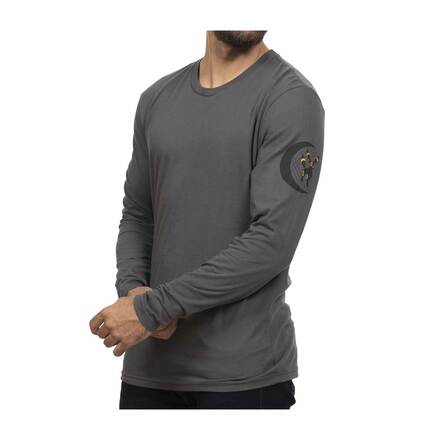 Phases Of The Night Umbreon Long Sleeve T Shirt (Gray) Product Image