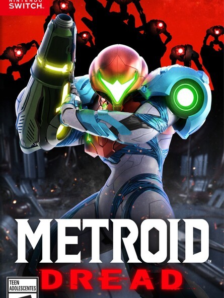 Switch Metroid Dread Boxart