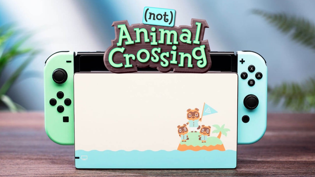 لا يمكن الحصول على معبر حيواني Switch؟؟؟ جرب هذه الأحواض (وليس) Animal Crossing Dock و Joy-Con Skins 4