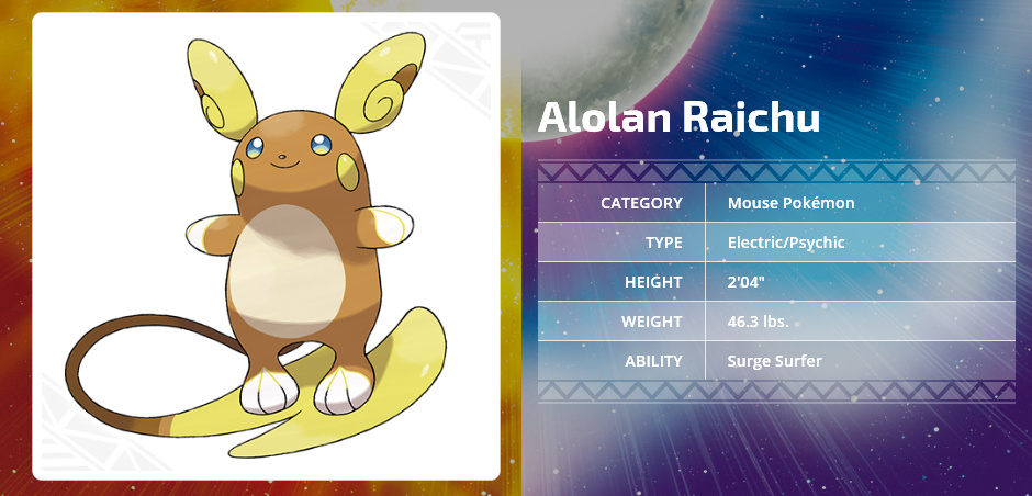 SOLANDO RAICHU DE ALOLA - Pokémon Go