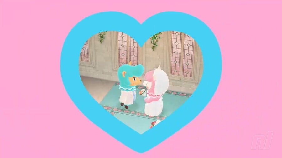 Animal Crossing New Horizons Wedding Season Heart