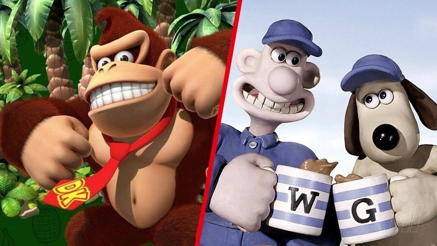 Donkey Kong X Aardman