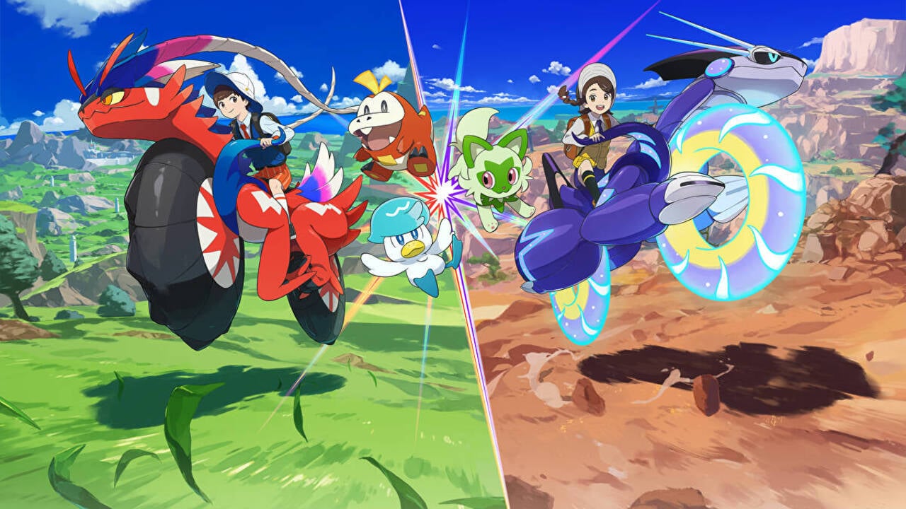 Pokemon Scarlet & Violet trainer chases down sprinting Shiny in