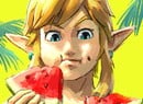 Link Enjoys A Sweet Treat In Nintendo's Summer Holiday Art