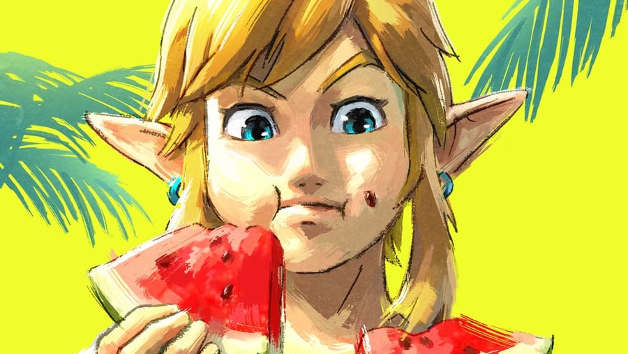Nintendo Summer Link Wassermelone