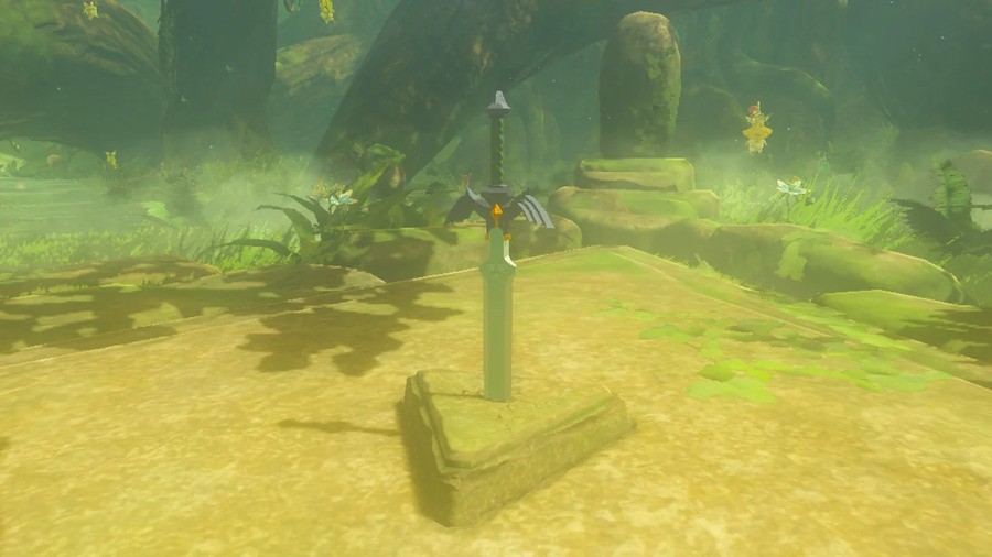 What happens to the Master Sword when it's in the presence of Malice?