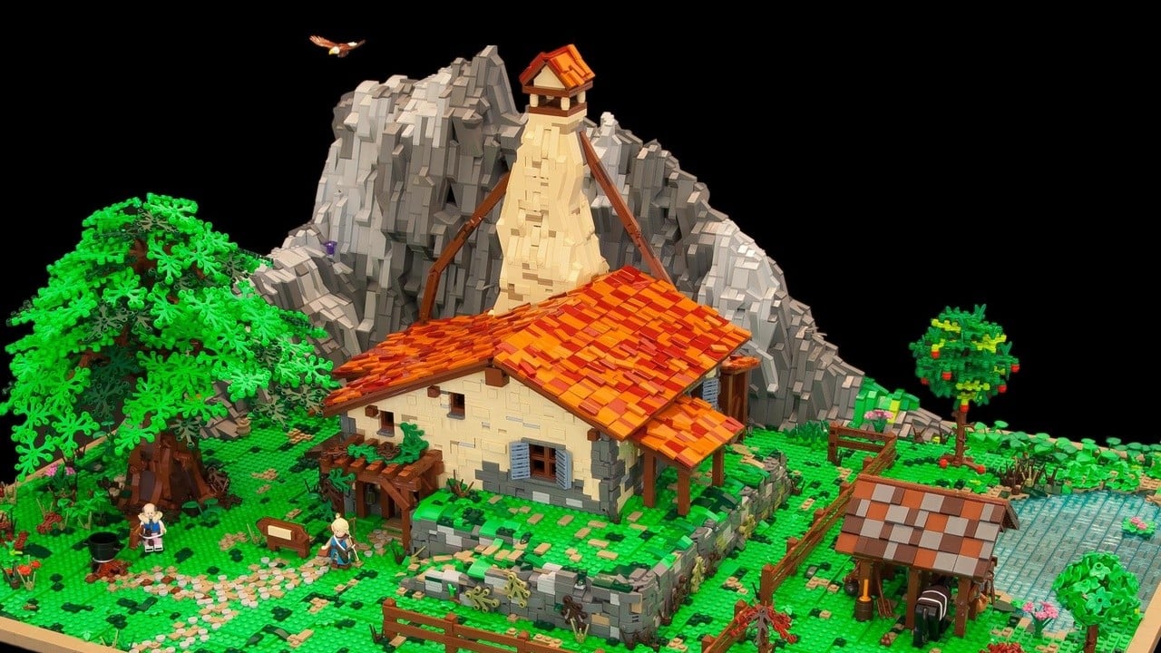 LEGO Fan Builds Link s House From The Legend Of Zelda Breath Of