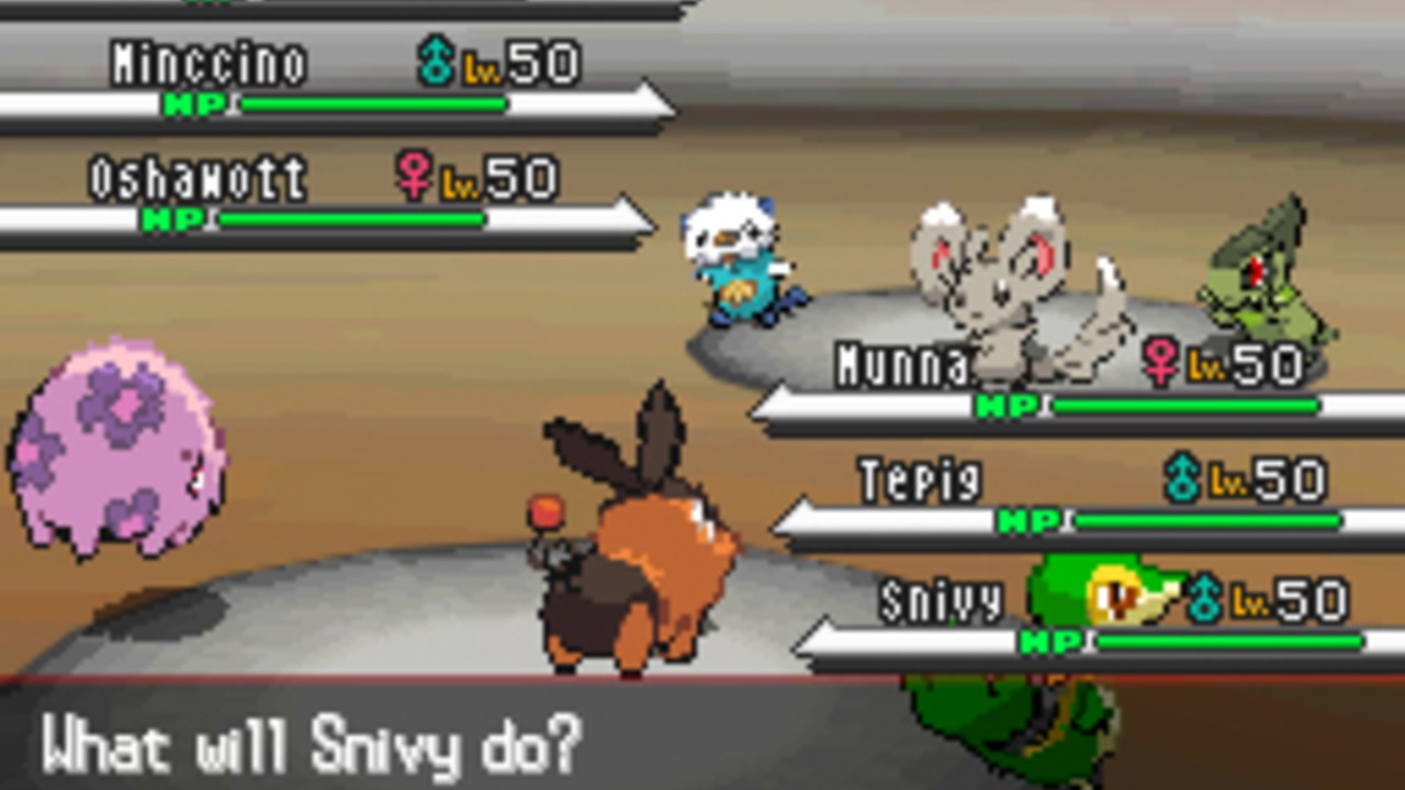 Pokémon Black and White (2011), DS Game