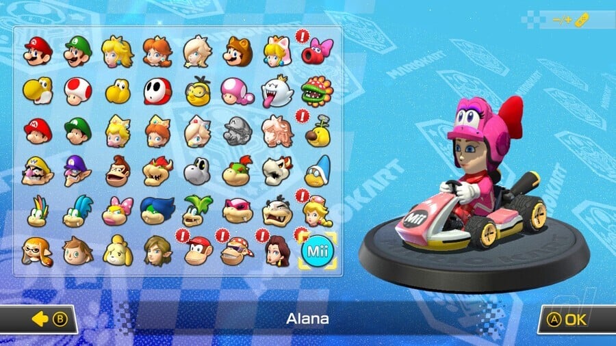 Mario Kart 8 Deluxe Booster Course Pass Wave 6 Mii Costume - Birdo Suit