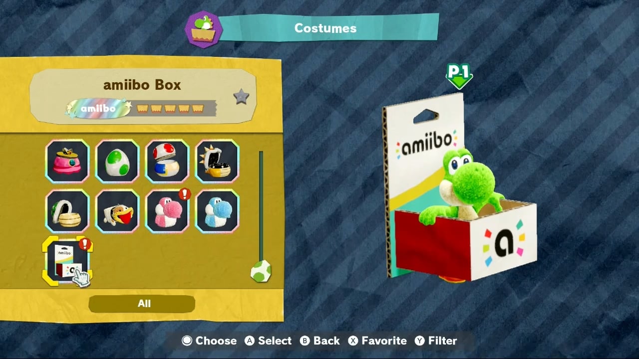 Yoshi’s Crafted World: Unlock Exclusive amiibo Costumes on Nintendo Switch