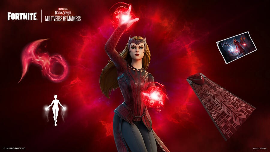Scarlet Witch Fortnite Outfit