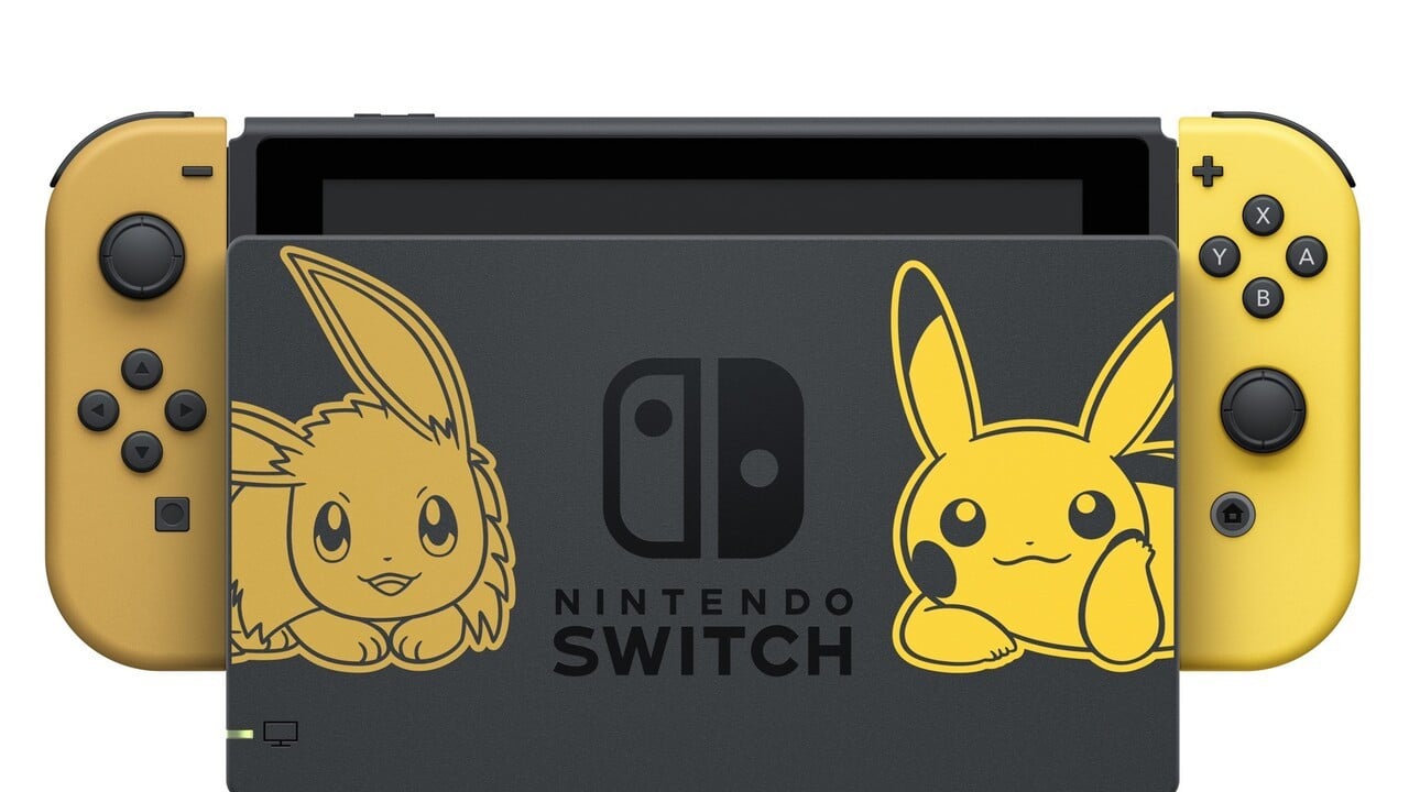 2 つの限定版 Pokémon Let's Go Switch コンソールが今年 11 月に登場