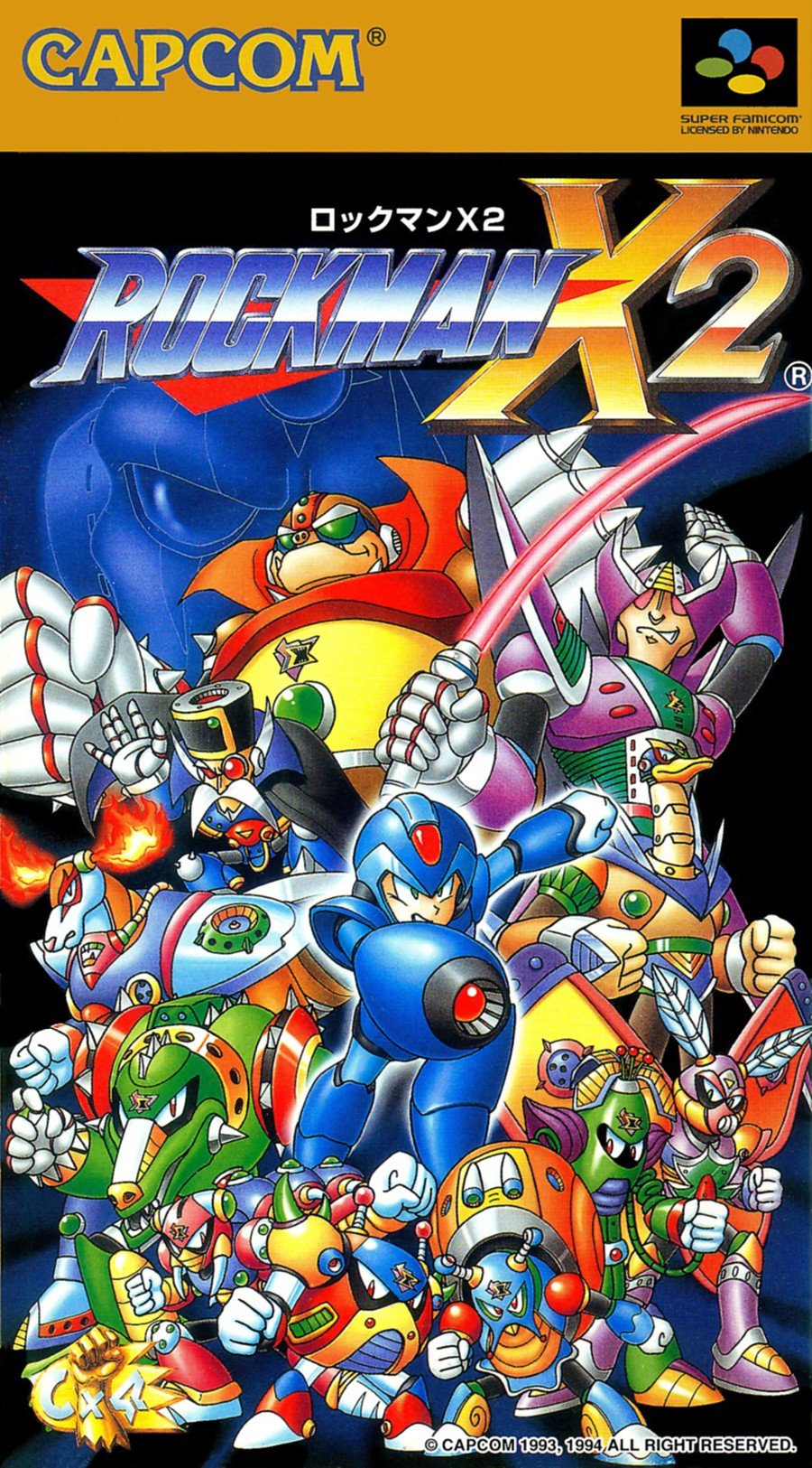 Mega Man X2 JP
