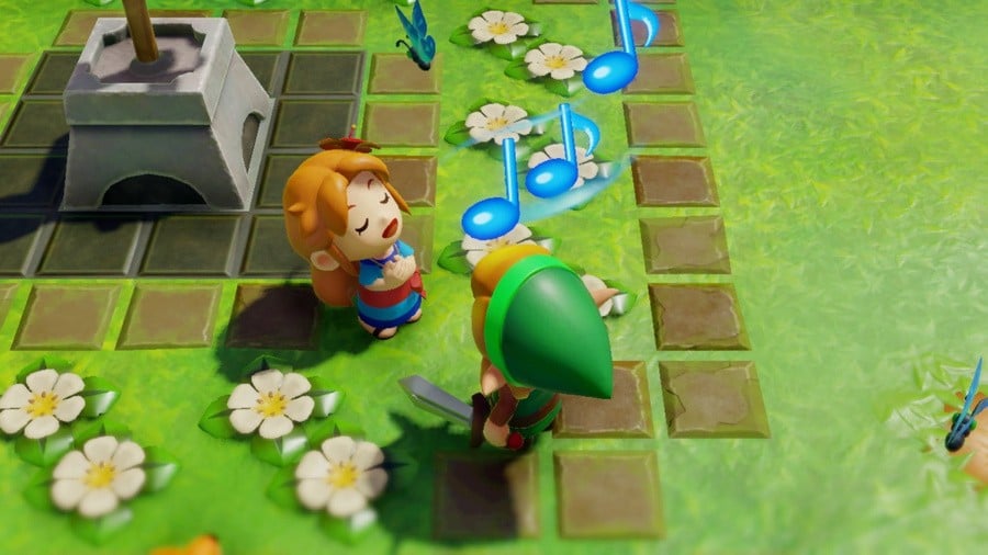 Link's Awakening Marin singing