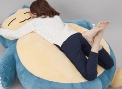 This Massive Snorlax Plush Doubles As The Perfect Pokémon Bed