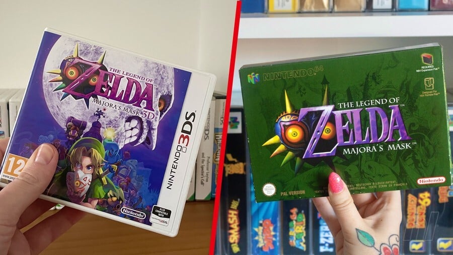 Zelda: Majora's Mask 3D vs. N64