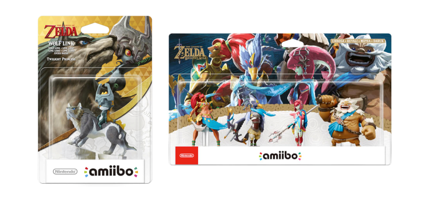 The Legend Of Zelda Champions Amiibo And Wolf Link Are Back In Stock At Nintendo S Uk Store Nintendo Life
