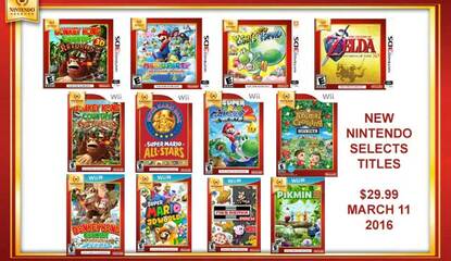 New North American Nintendo Selects Range Emerges in Retailer Listings
