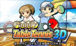 Family Table Tennis 3D Cover