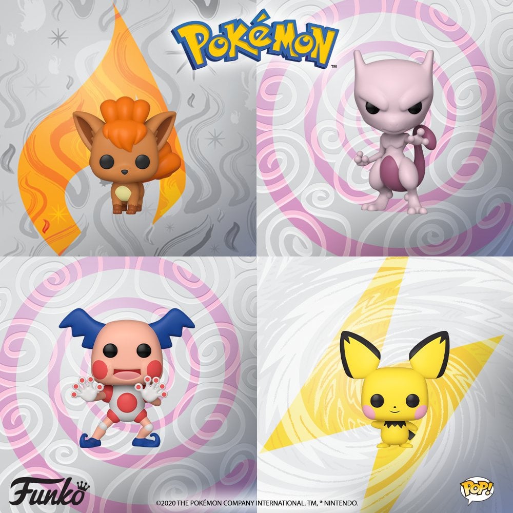 Funko Announces Four More Pokémon Pop