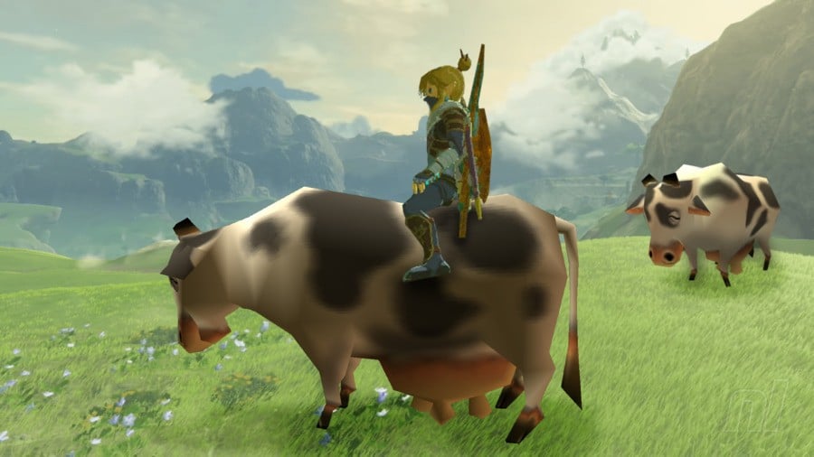 Breath of the Wild with Cows
