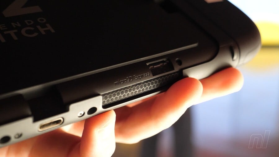 Switch 2 - microSD Express slot