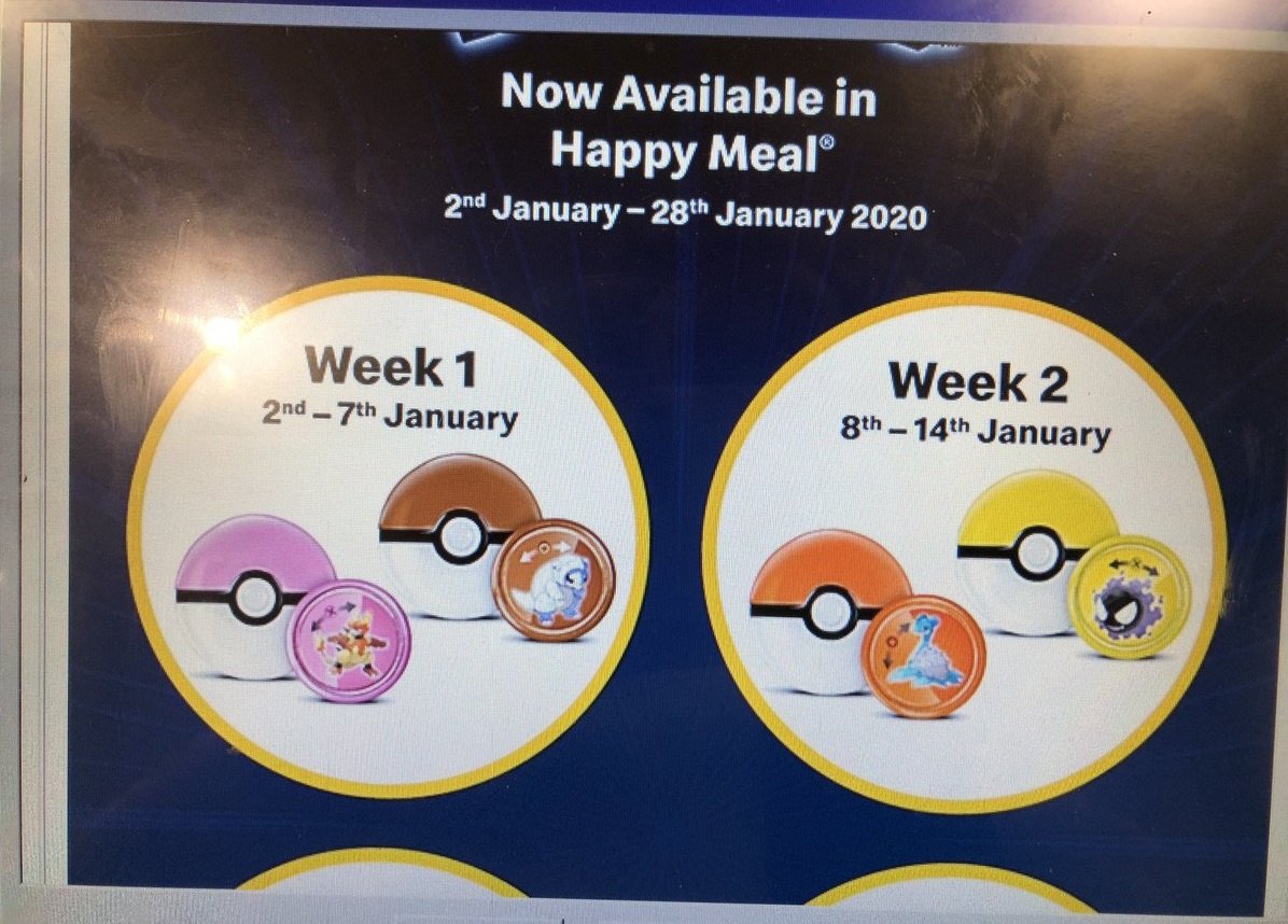 Pokémon Happy Meals Return To McDonald's In The UK Next January