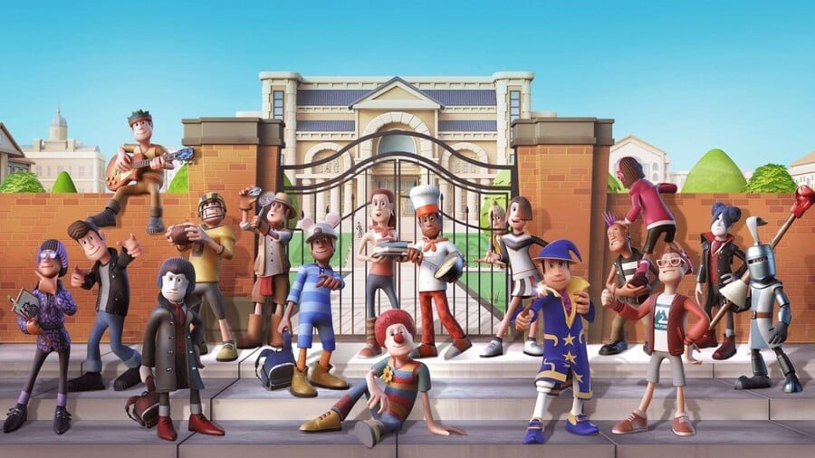 Two Point Campus Key Art