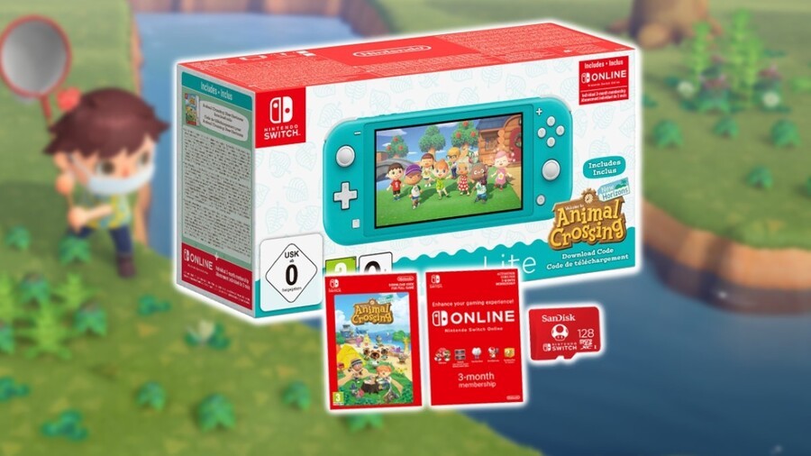 switch lite animal crossing bundle uk