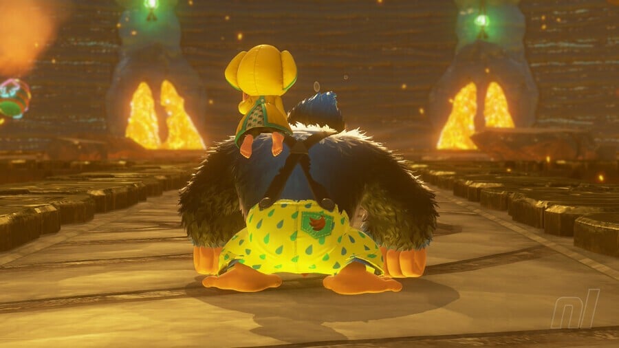 Donkey Kong Bananza Sinister Blusterwing Tempest Layer Boss