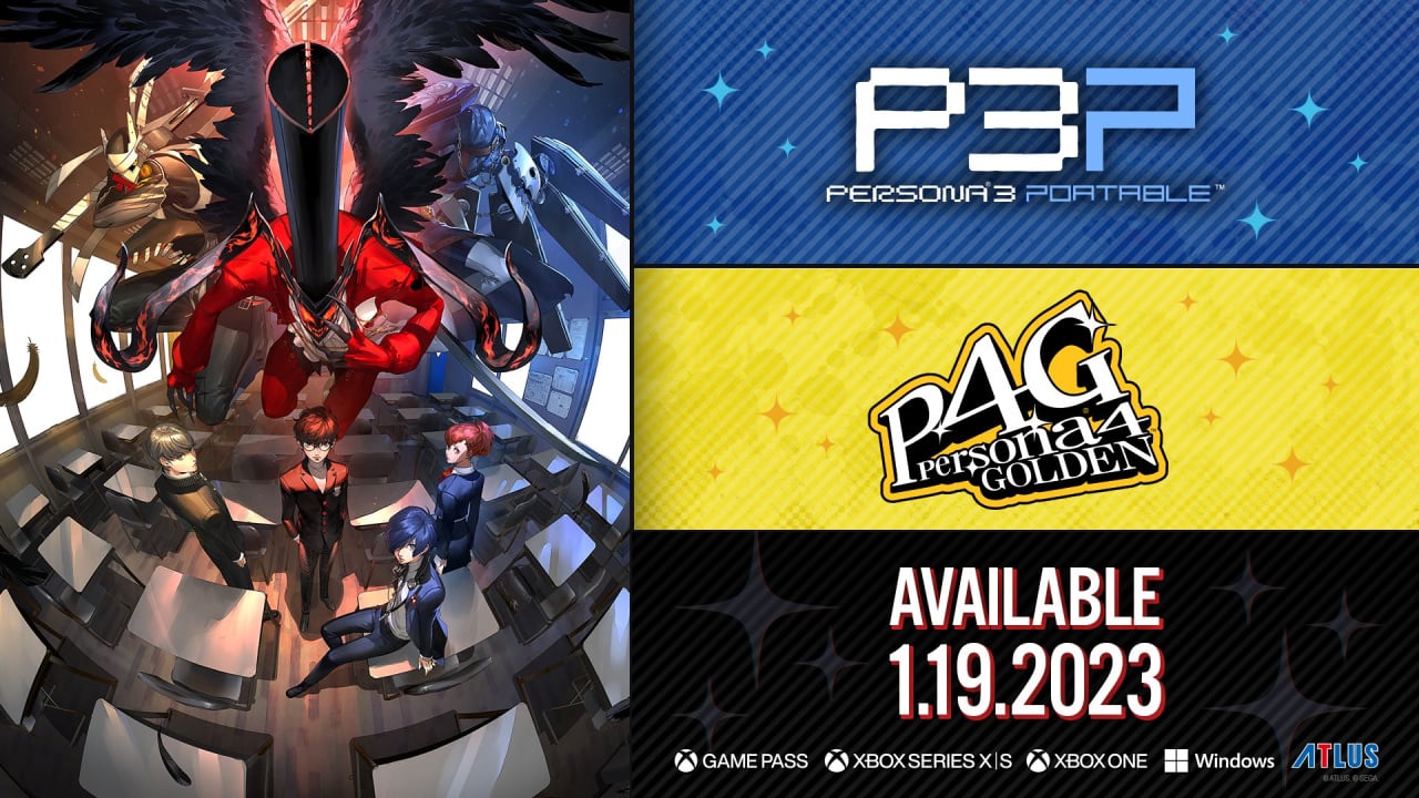 Persona 5 Royal,' '4 Golden' '3 Portable' Coming To Nintendo Switch