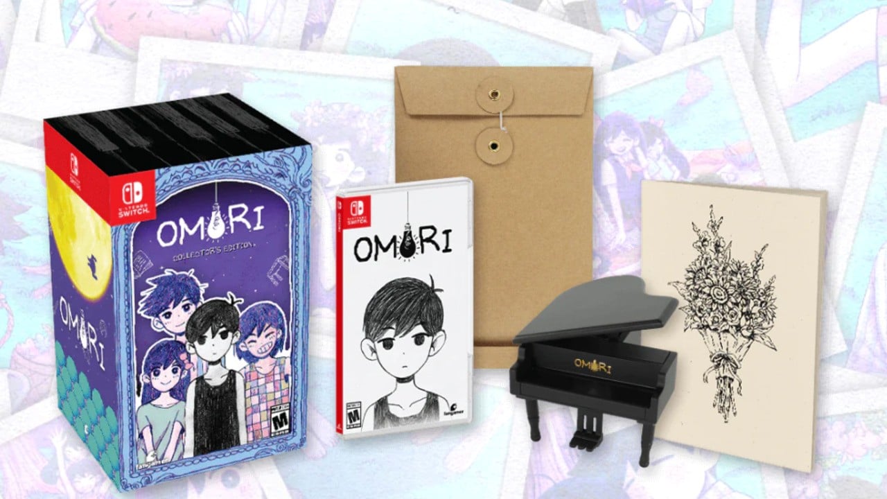 يأتي إصدار Omori Physical Collector's Edition لجهاز Switch مزودًا بصندوق موسيقى البيانو