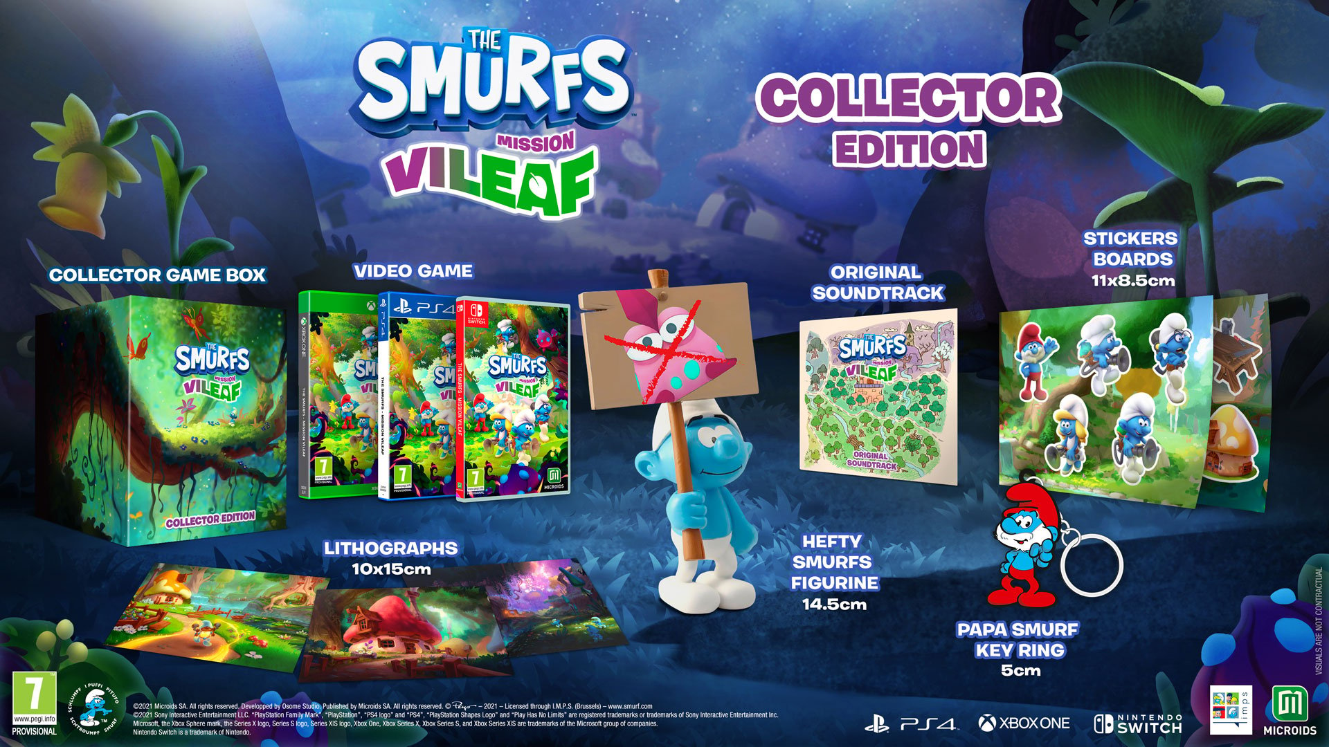 The Smurfs-Mission Vileaf collector edition 