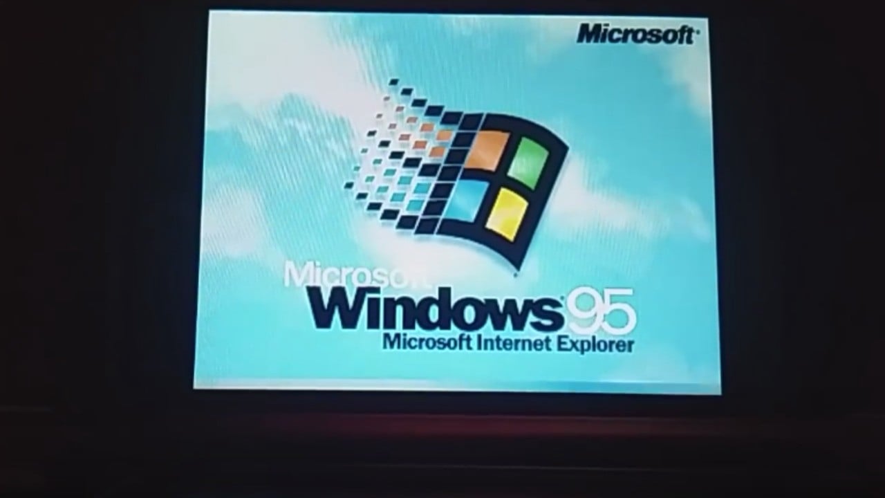 怪異：自製愛好者讓Windows 95在新的Nintendo 3DS上工作