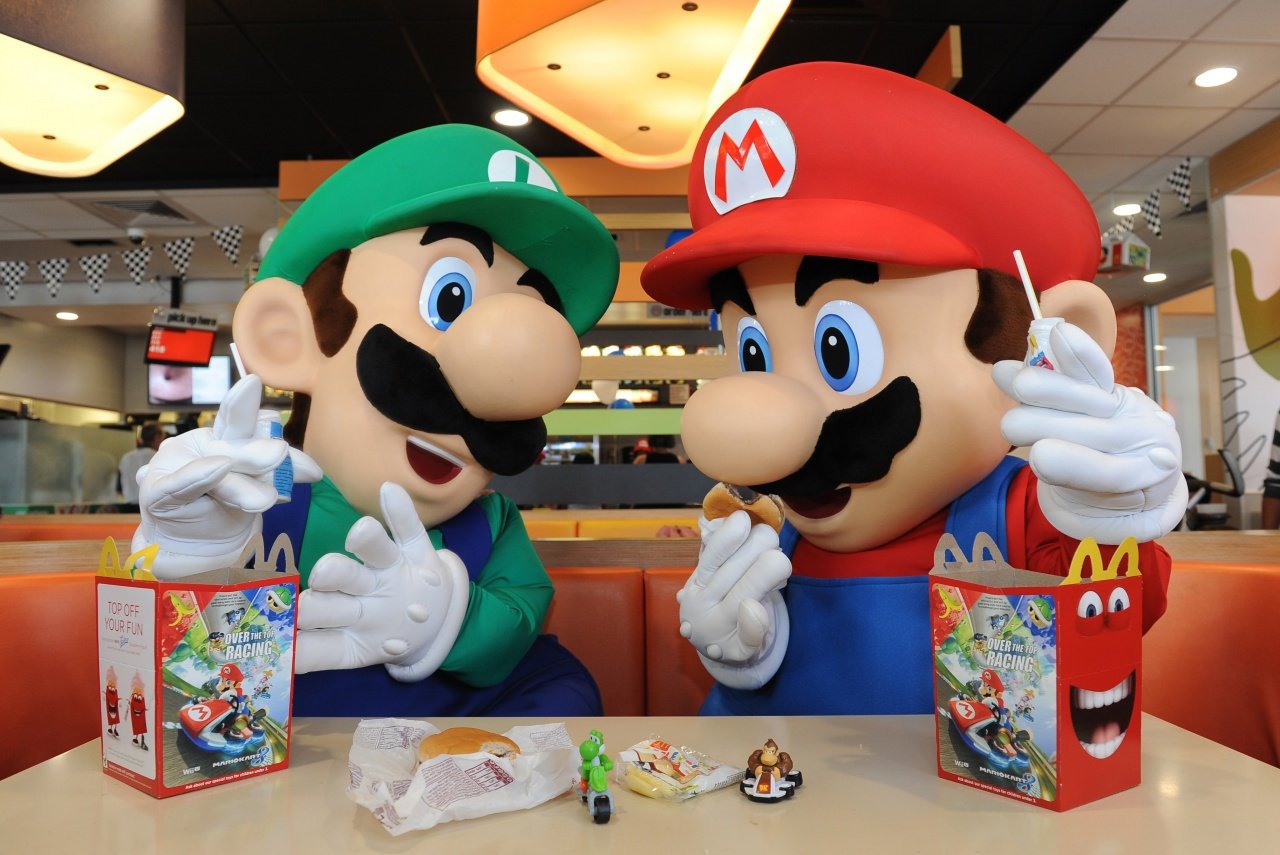 Super Mario Happy Meal Toys Coming