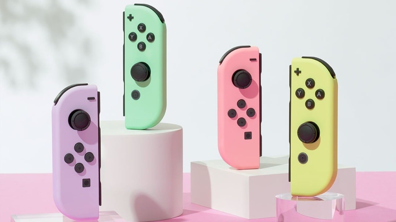 任天堂、新しいSwitch Joy-Conパステルカラーコントローラーセットを発表