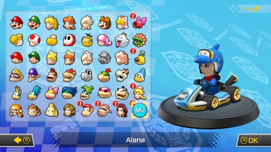 Mario Kart 8 Deluxe Booster Course Pass Wave 6 Mii Costume - Dolphin Suit