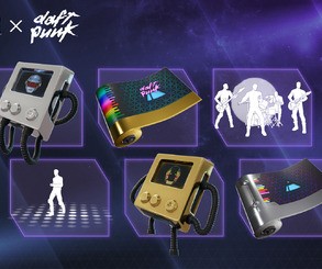 Daft Punk Experience Fortnite