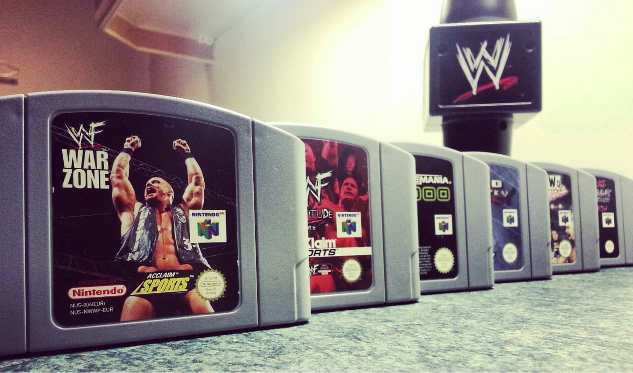 Wrestling store nintendo 64